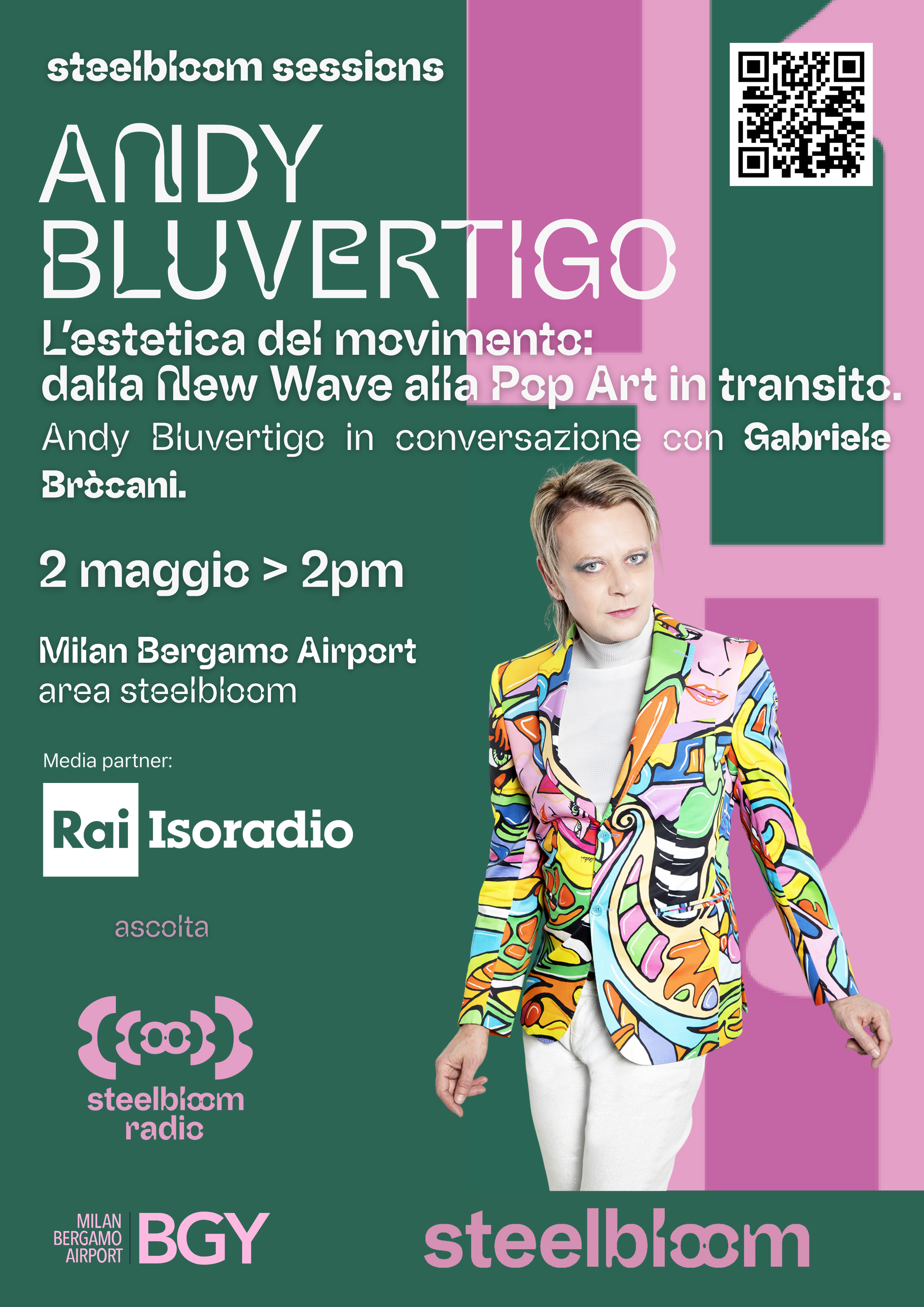 2 maggio - Live & Talk - Andy Bluvertigo