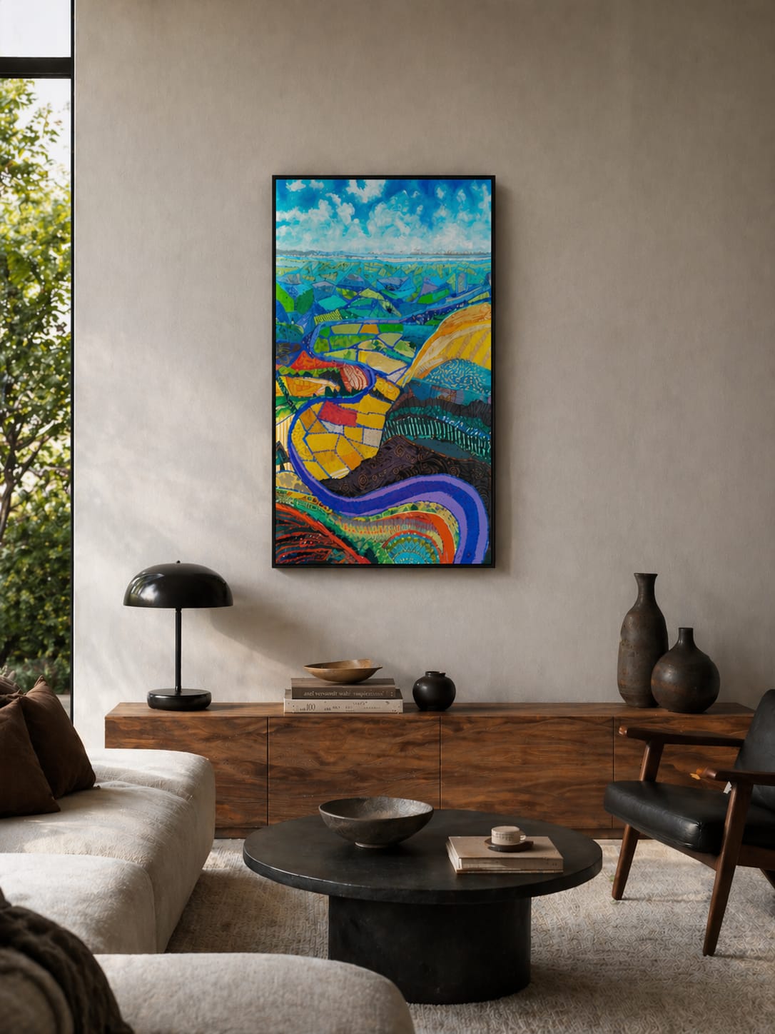 Collezione Mara Montagna - Dipinto - A spasso con David