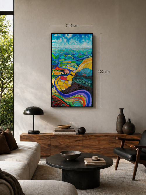 Collezione Mara Montagna - Dipinto - A spasso con David