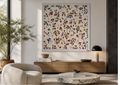 Collezione Giorgio Romanò – Dipinto – Passengers 100 x 100 cm – Tecnica mista