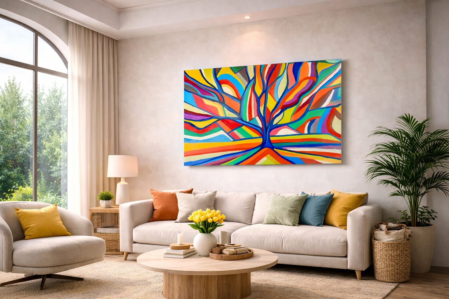 L'albero della vita - Opera Pittorica di Teresa Delaiti