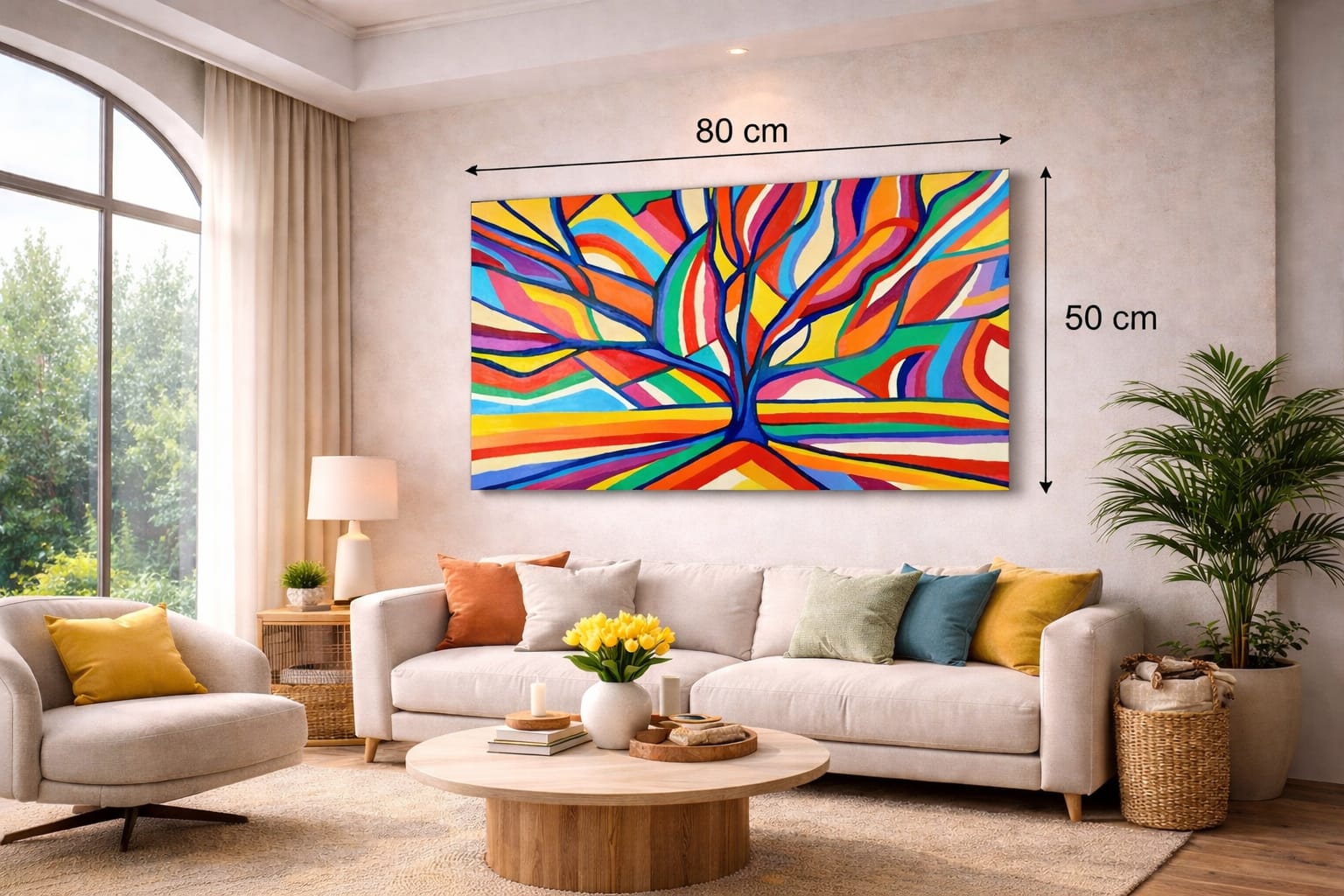 L'albero della vita - Opera Pittorica di Teresa Delaiti