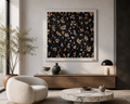 Collezione Giorgio Romanò – Dipinto – Passengers Orbits 100 x 100 cm – Tecnica mista